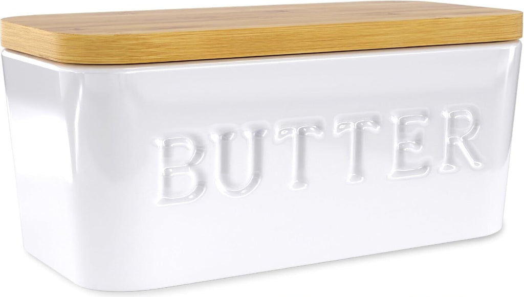 The Countryside Butter Keeper — Ceramic Lid-Top Butter Dish for Everyday Ease