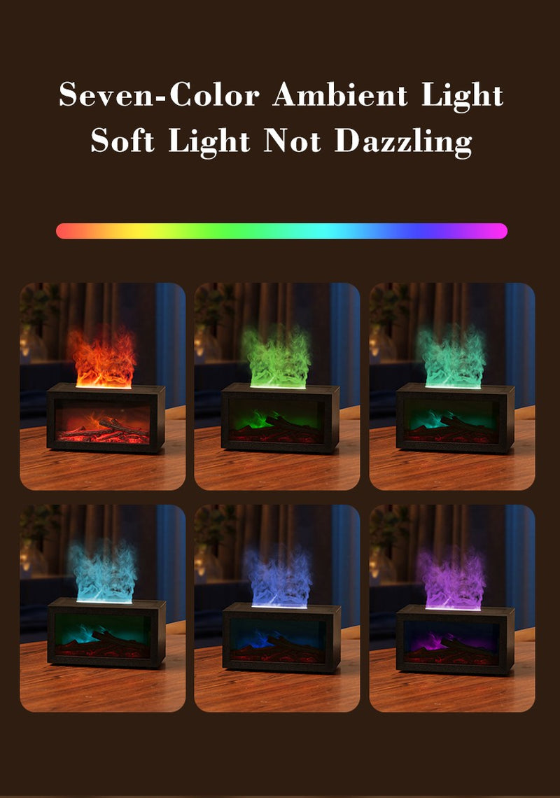 The Ember Mist Aroma Diffuser — Ultrasonic Fragrance & Humidifier