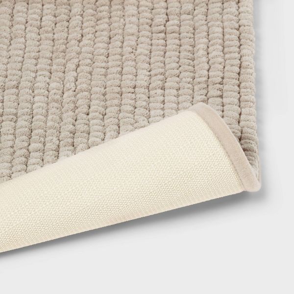 The Soft Haven Bath Mat — Plush Comfort in a Warm Neutral