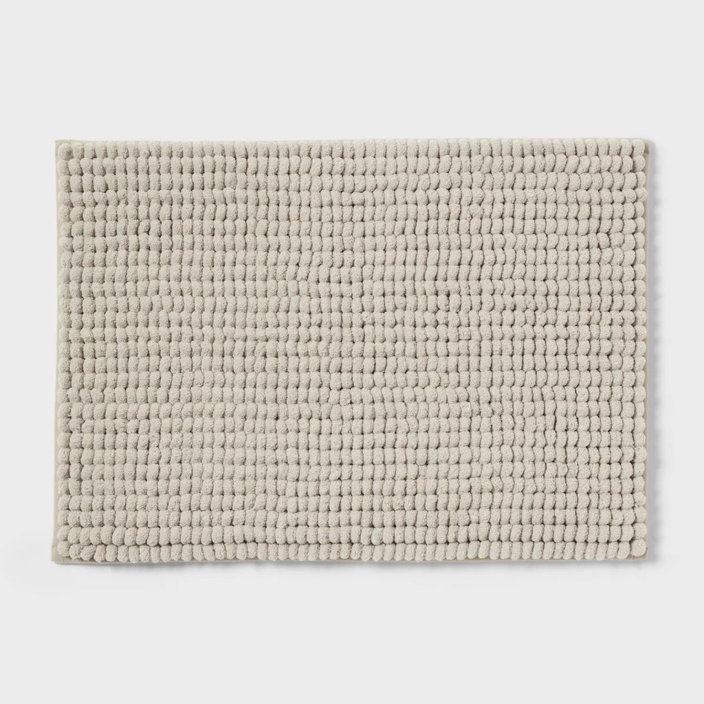 The Soft Haven Bath Mat — Plush Comfort in a Warm Neutral