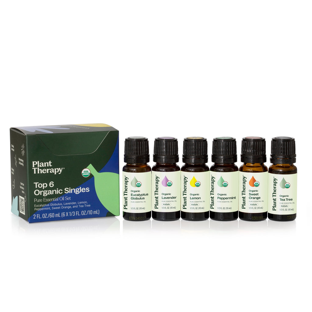 Organic Aromatherapy Oil Set — Top 6 Certified Essentials